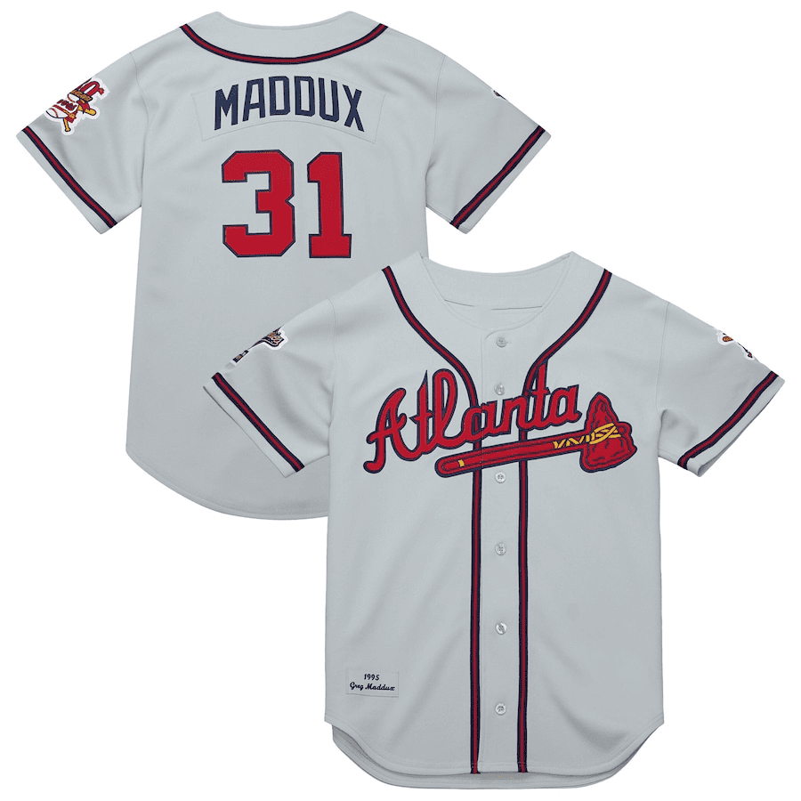 Greg Maddux #31 Atlanta Braves Jersey Player Performance Sport Limited For Men And Women