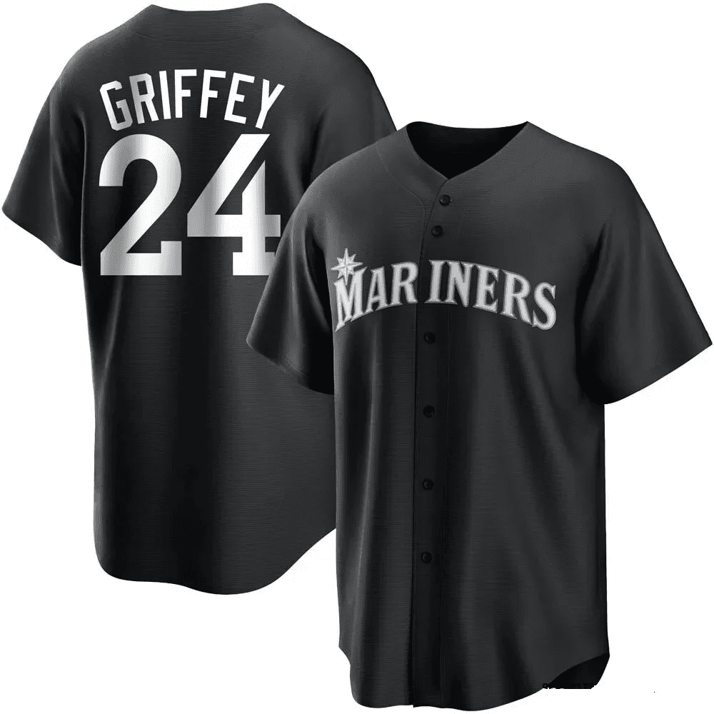 Seattle Mariners Ken Griffey Jr #24 Jersey Player Performance Sport Limited For Men And Women