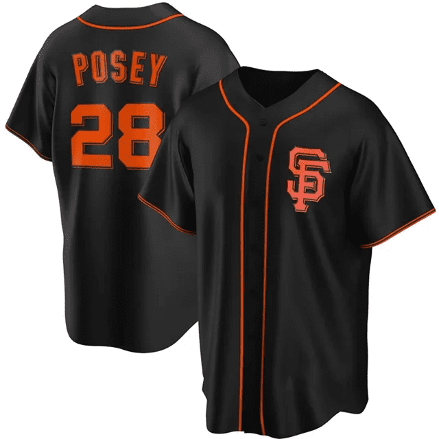 #28 Buster Posey SF Giants Jersey Player Performance Sport Limited For Men And Women
