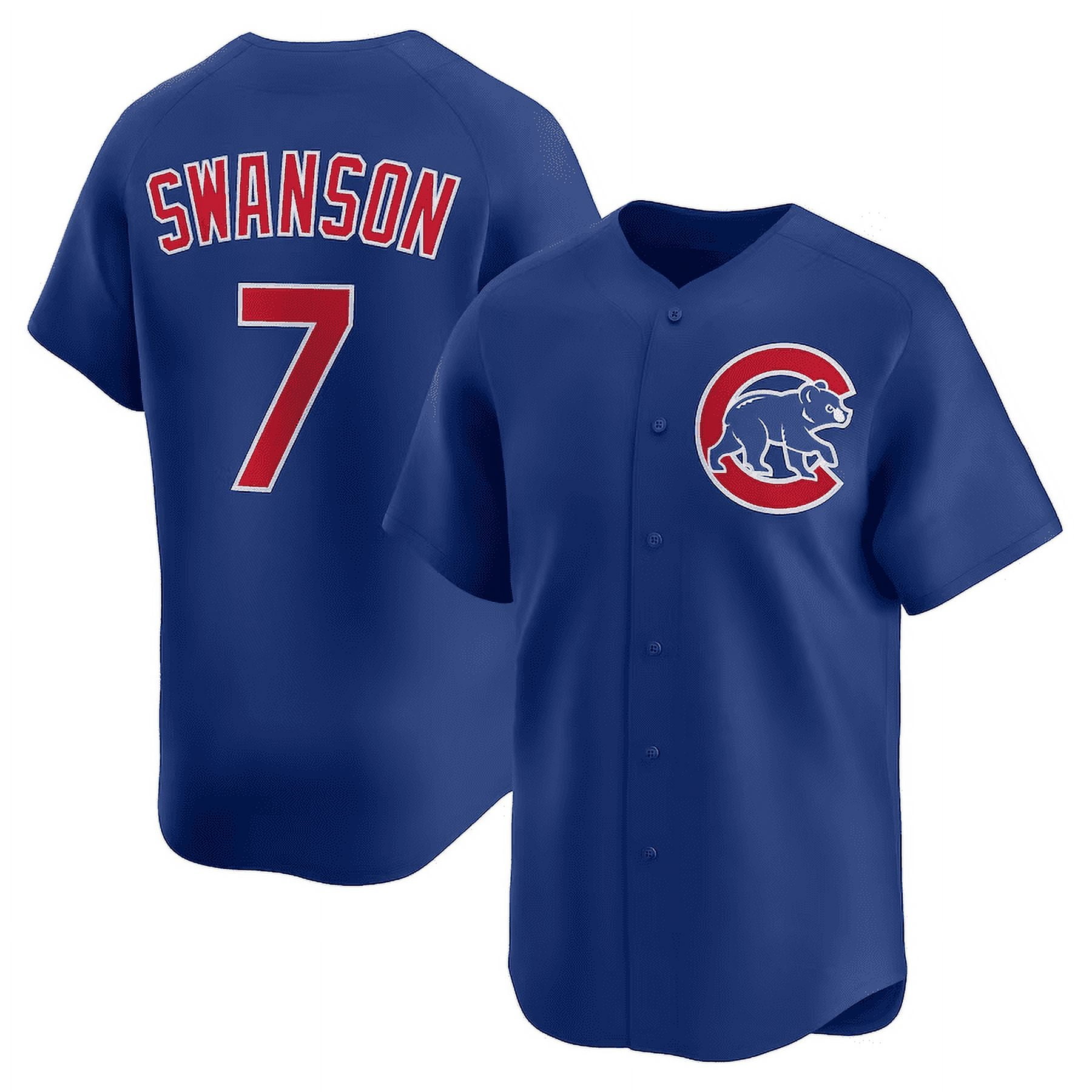 Dansby Swanson #7 Chicago Cubs Jersey Player Performance Sport Limited For Men And Women