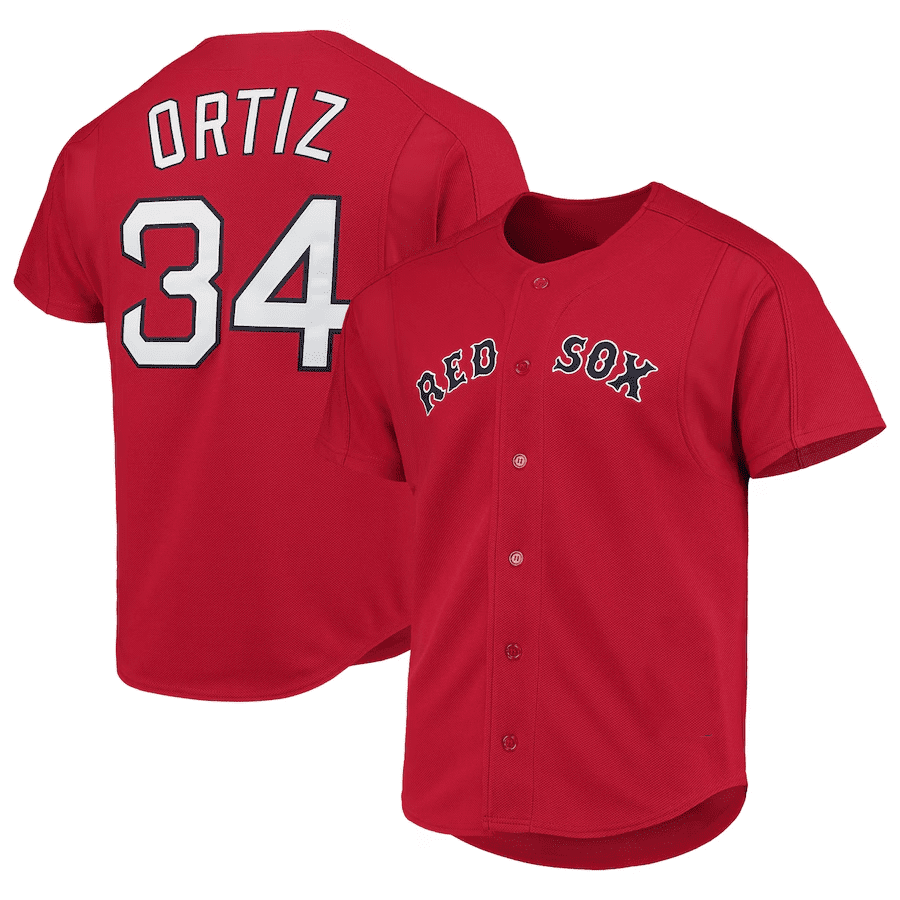 David Ortiz #34 Boston Red Sox Jersey Player Performance Sport Limited For Men And Women