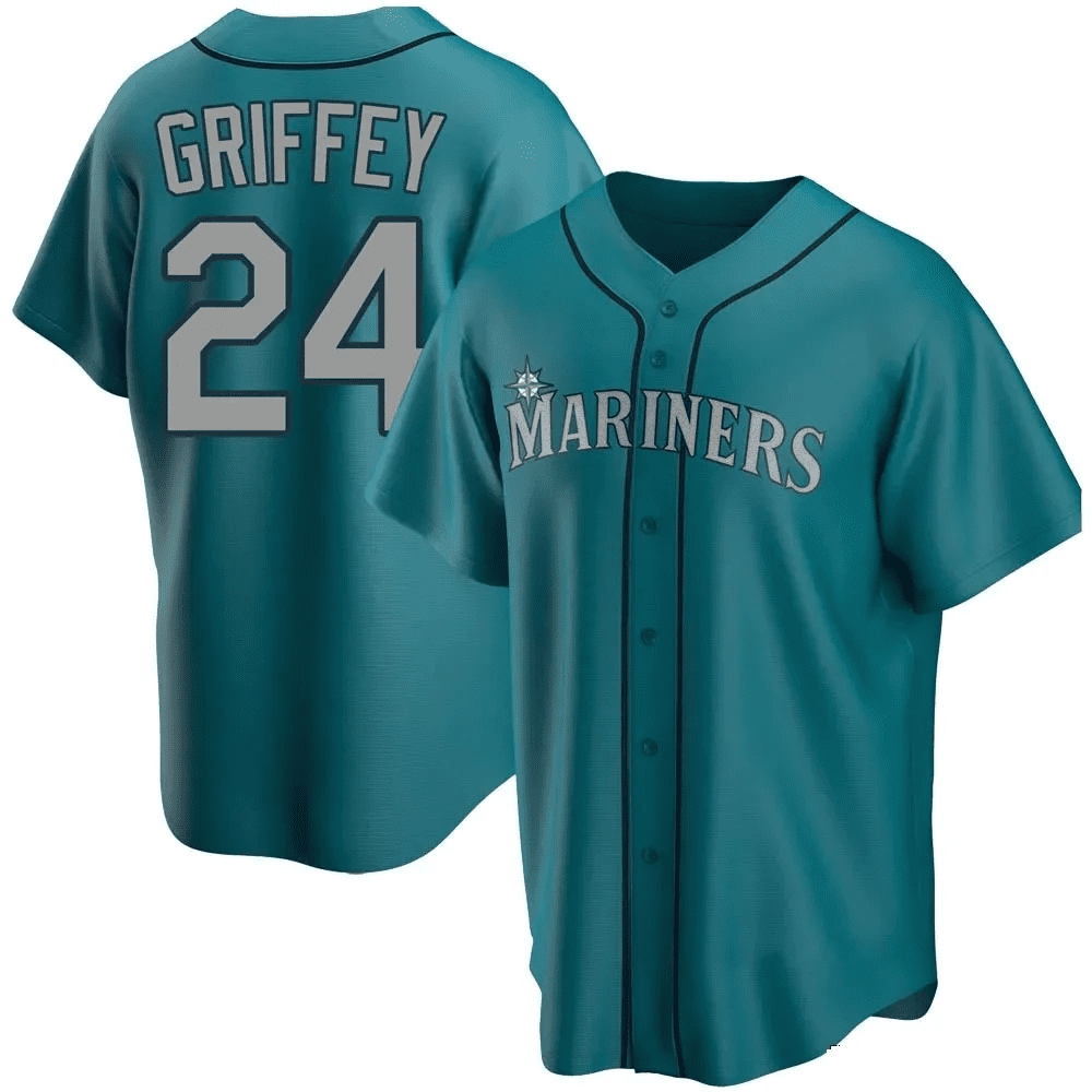 Ken Griffey Jr #24 Seattle Mariners Jersey Player Performance Sport Limited For Men And Women