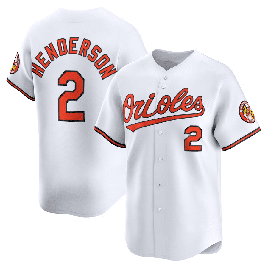 Gunnar Henderson #2 Baltimore Orioles Jersey Player Performance Sport Limited For Men And Women