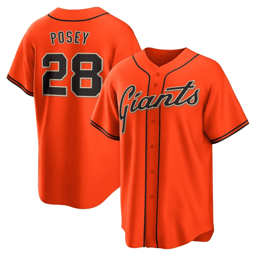 Buster Posey #28 San Francisco Giants Jersey Player Performance Sport Limited For Men And Women