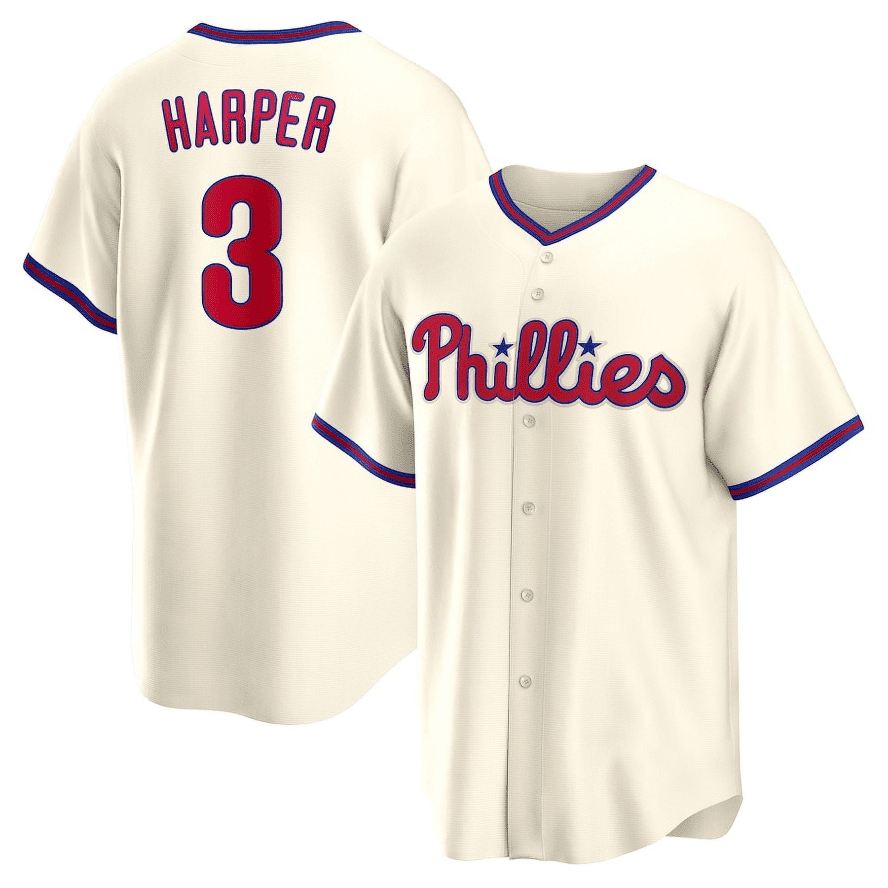 Bryce Harper #3 Philadelphia Phillies Jersey Player Performance Sport Limited For Men And Women