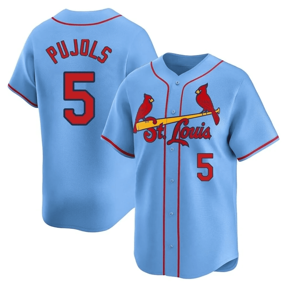 Albert Pujols #5 St. Louis Cardinals Jersey Player Performance Sport Limited For Men And Women