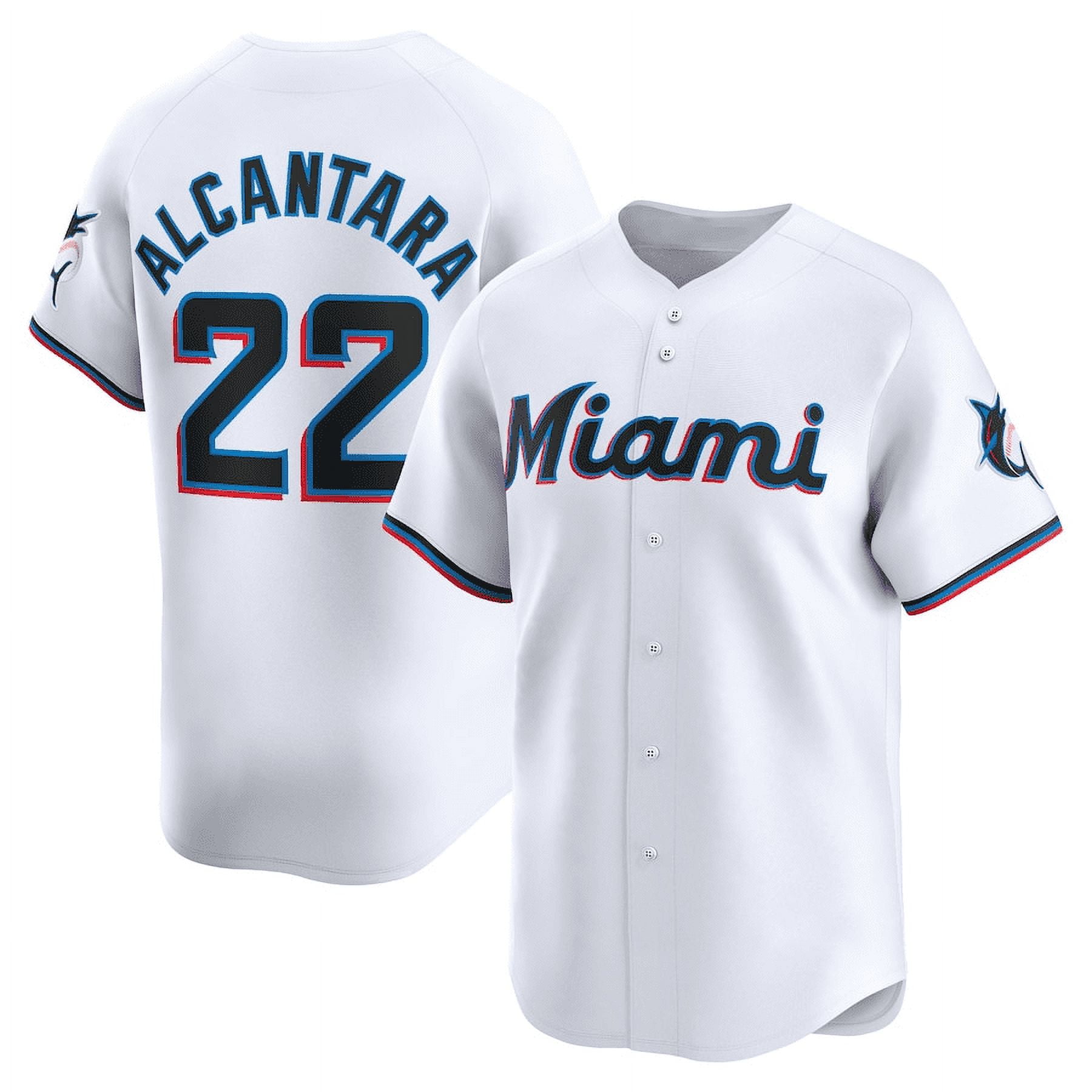Sandy Alcantara #22 Miami Marlins Jersey Player Performance Sport Limited For Men And Women
