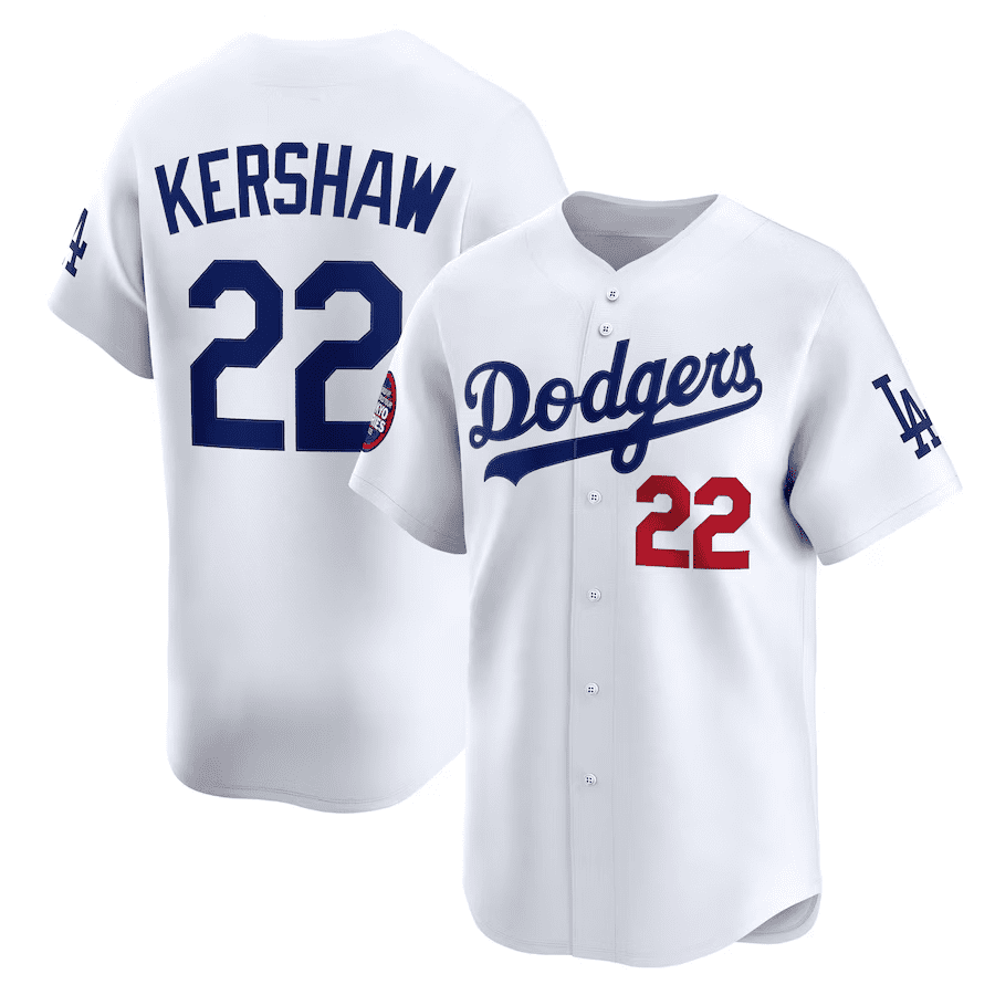 Clayton Kershaw #22 Los Angeles Dodgers Jersey Player Performance Sport Limited For Men And Women