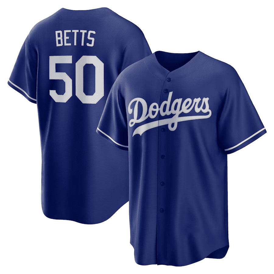Los Angeles Dodgers Mookie Betts #50 Jersey Player Performance Sport Limited For Men And Women
