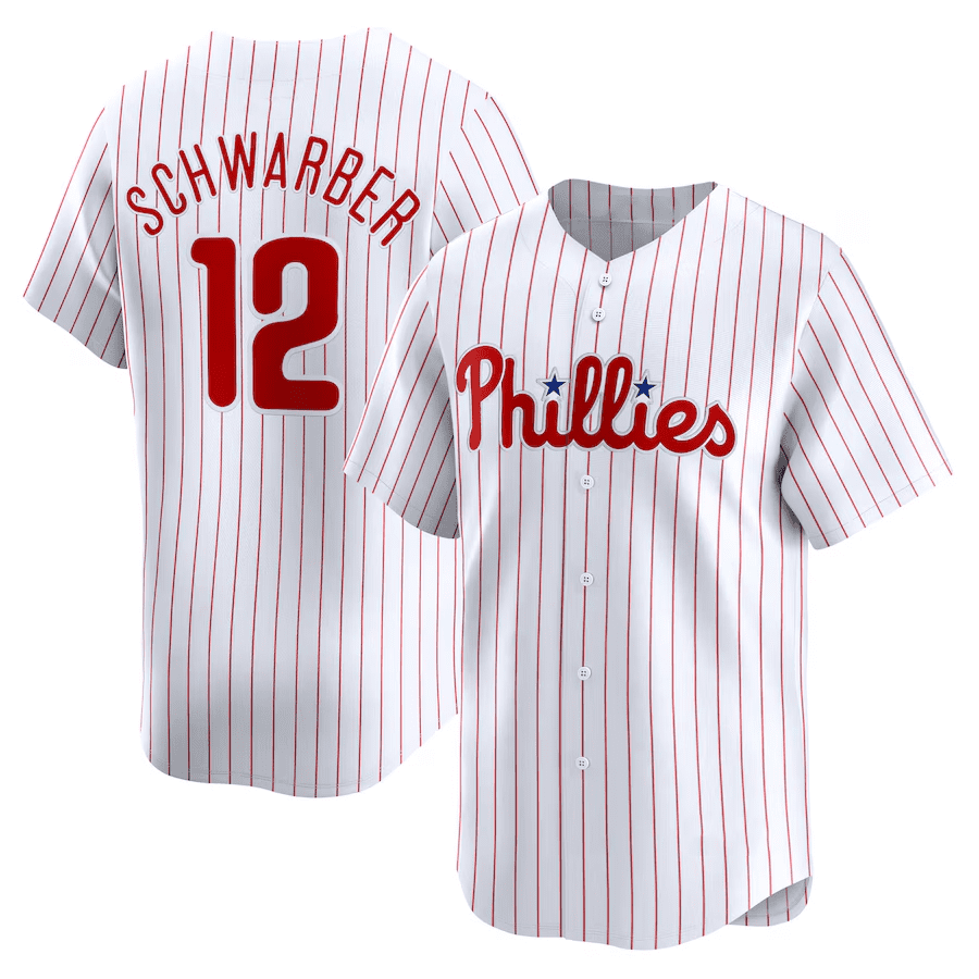 Kyle Schwarber #12 Philadelphia Phillies Jersey Player Performance Sport Limited For Men And Women