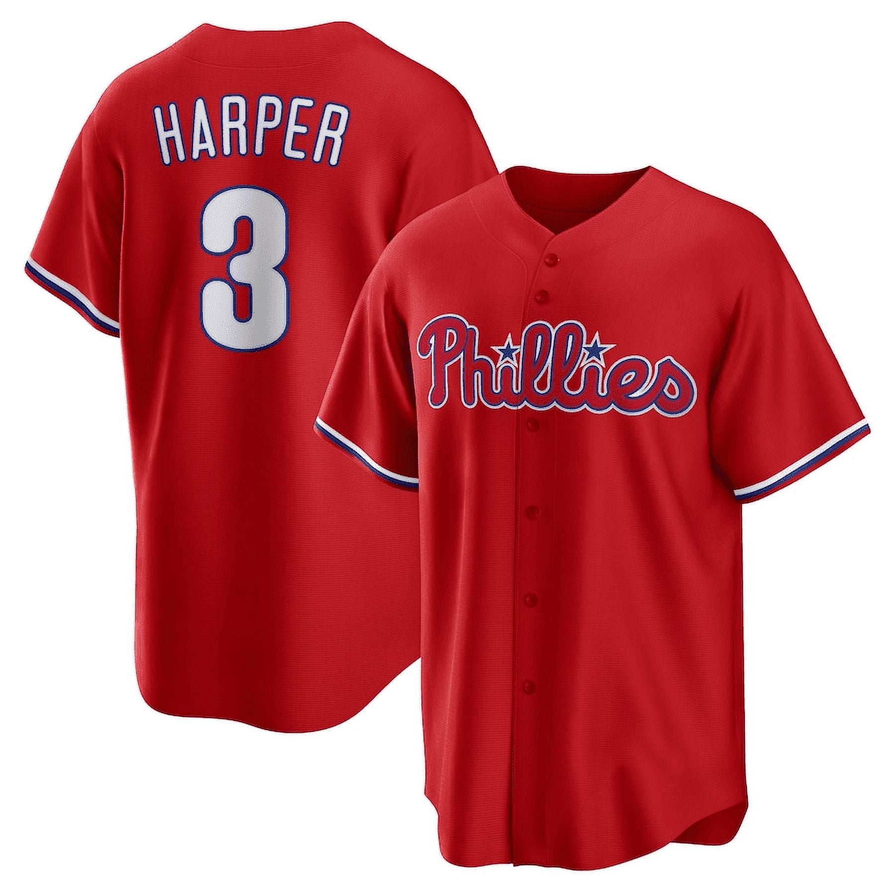 Bryce Harper #3 Philadelphia Phillies Jersey Player Performance Sport Limited For Men And Women