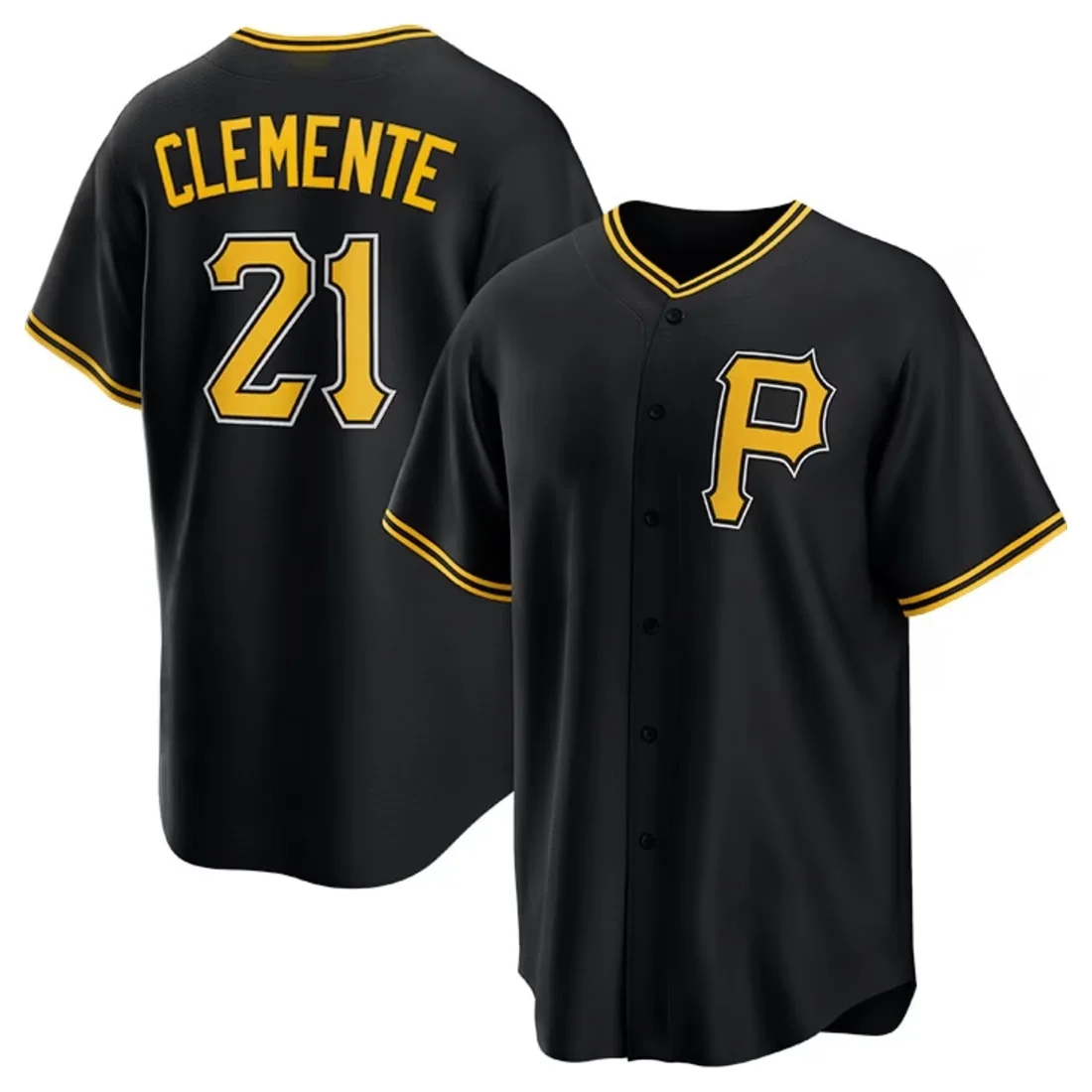 Roberto Clemente #21 Pittsburgh Pirates Mens Team Sports Bseball Jersey