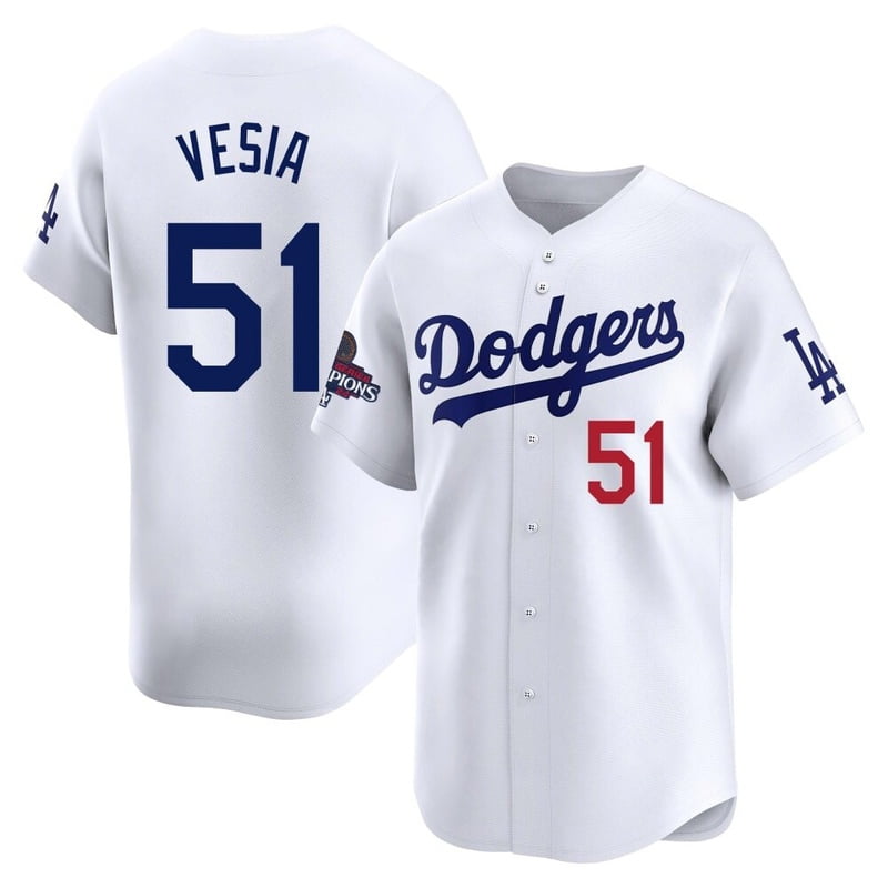 Vesia #51 LA Dodgers Jersey Baseball For Sport Team