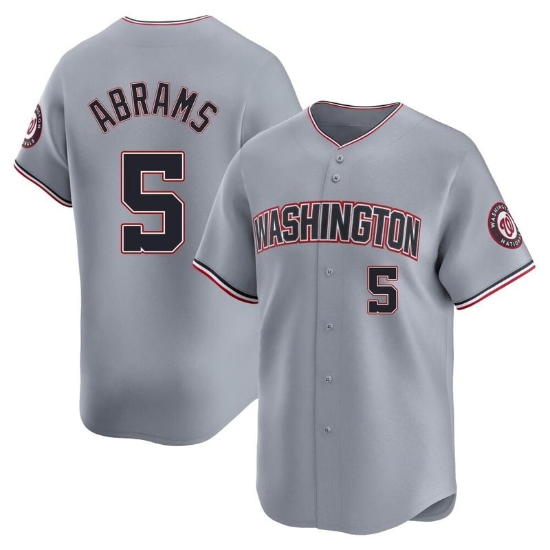 CJ Abrams # 5 Washington Baseball Jersey For Sport Fans
