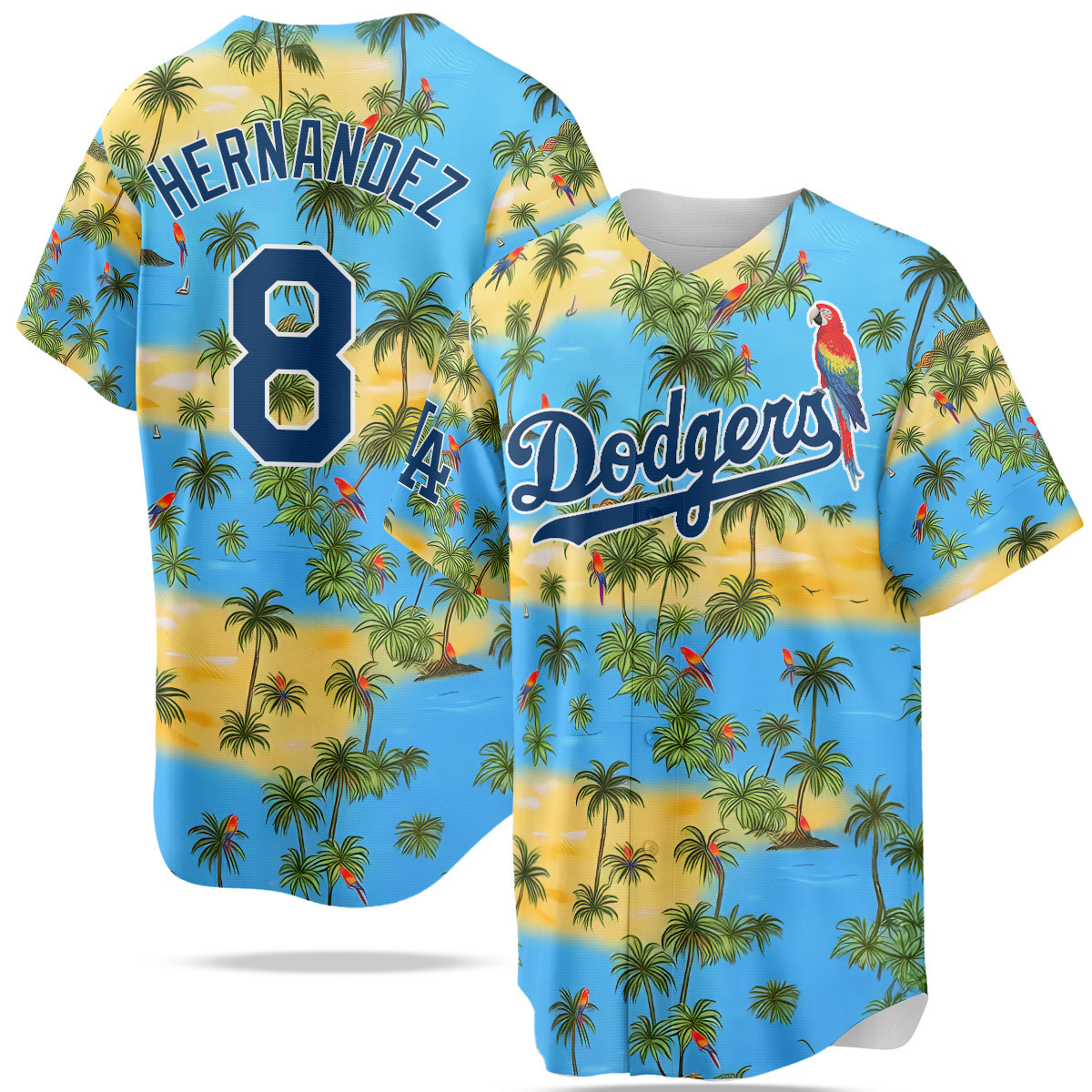 Los Angeles Dodgers Summer 2025 Jersey All Stitched Men Kike Hernandez 8 Jersey Baseball Jersey