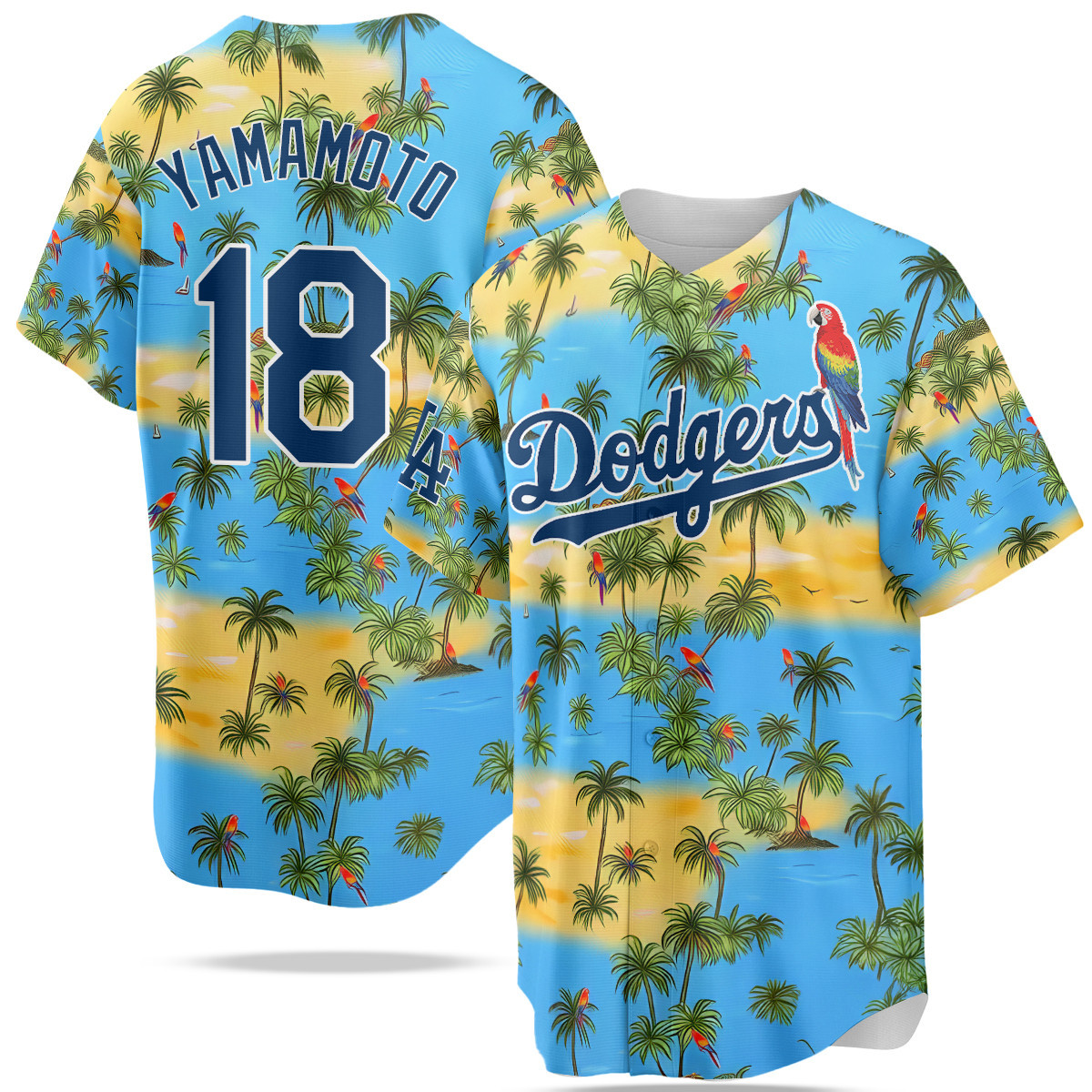 Los Angeles Dodgers Summer 2025 Jersey All Stitched Men Yamamoto 18 Jersey Baseball Jersey