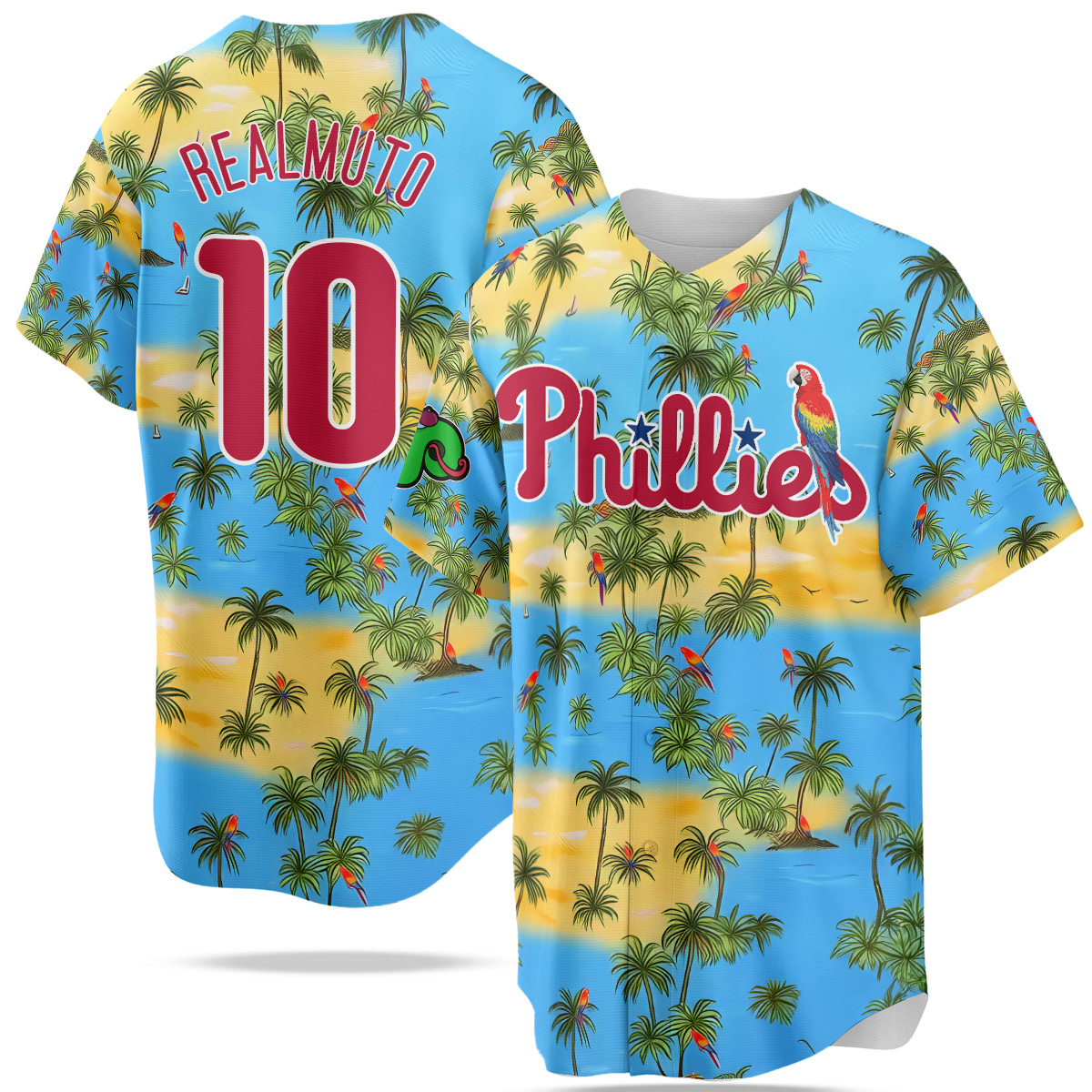 Philadelphia Phillies Summer 2025 Jersey Stitched Men J.T.Realmuto 10 Jersey Baseball Jersey