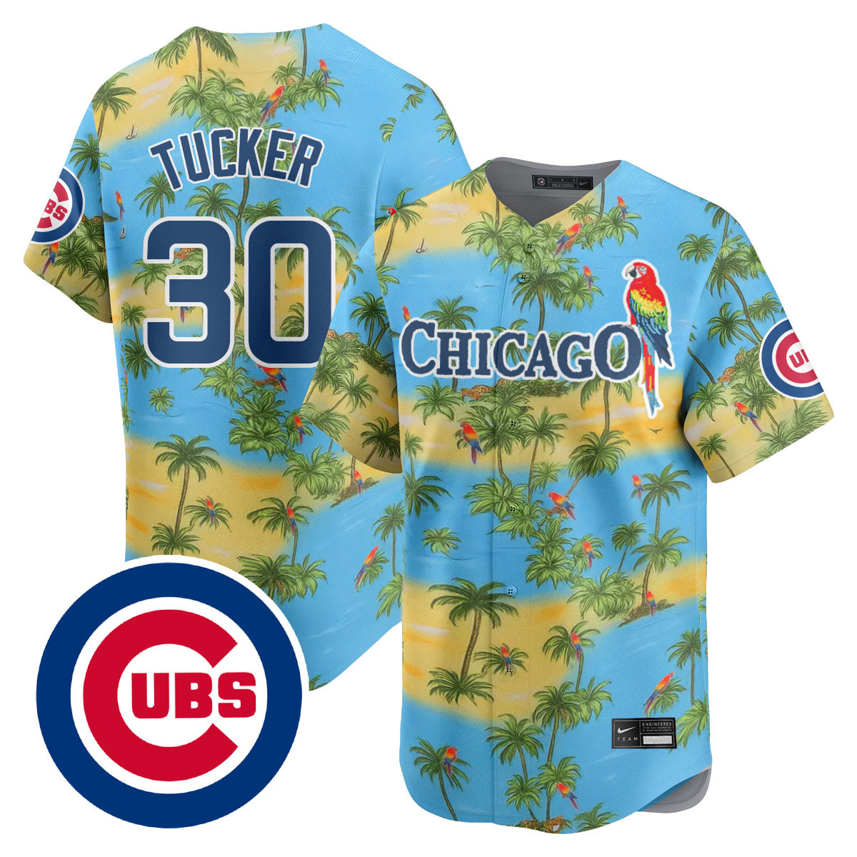 Chicago Cubs Summer 2025 Jersey All Stitched Men Kyle Tucker 30 Jersey Baseball Jersey