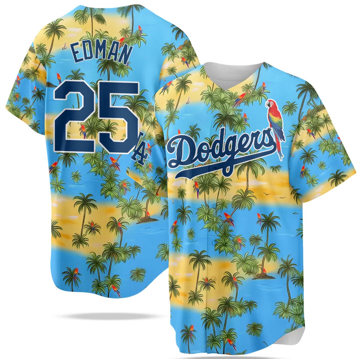 Los Angeles Dodgers Summer 2025 Jersey Stitched Tommy Edman Jersey Baseball Jersey