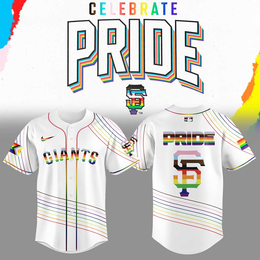 San Francisco Giants Happy Pride Month Bsaeball Jersey