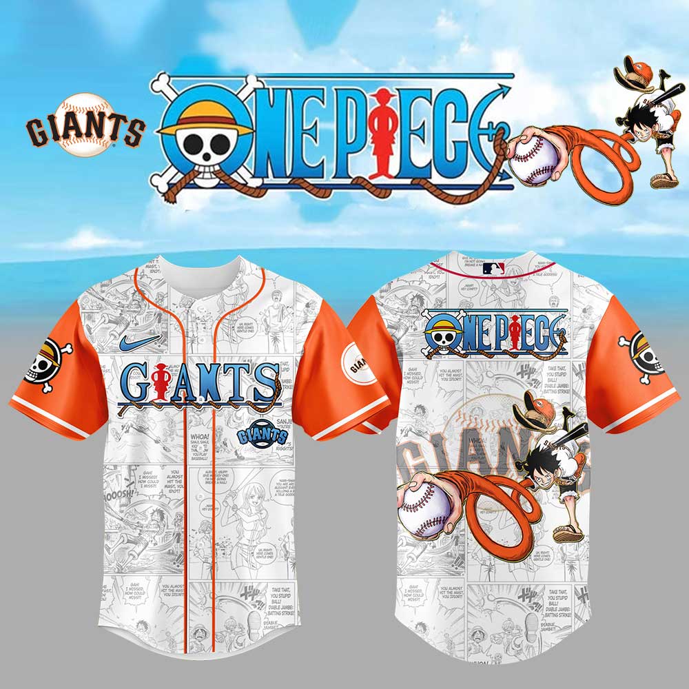 An Francisco Giants One Piece Night Game Bsaeball Jersey