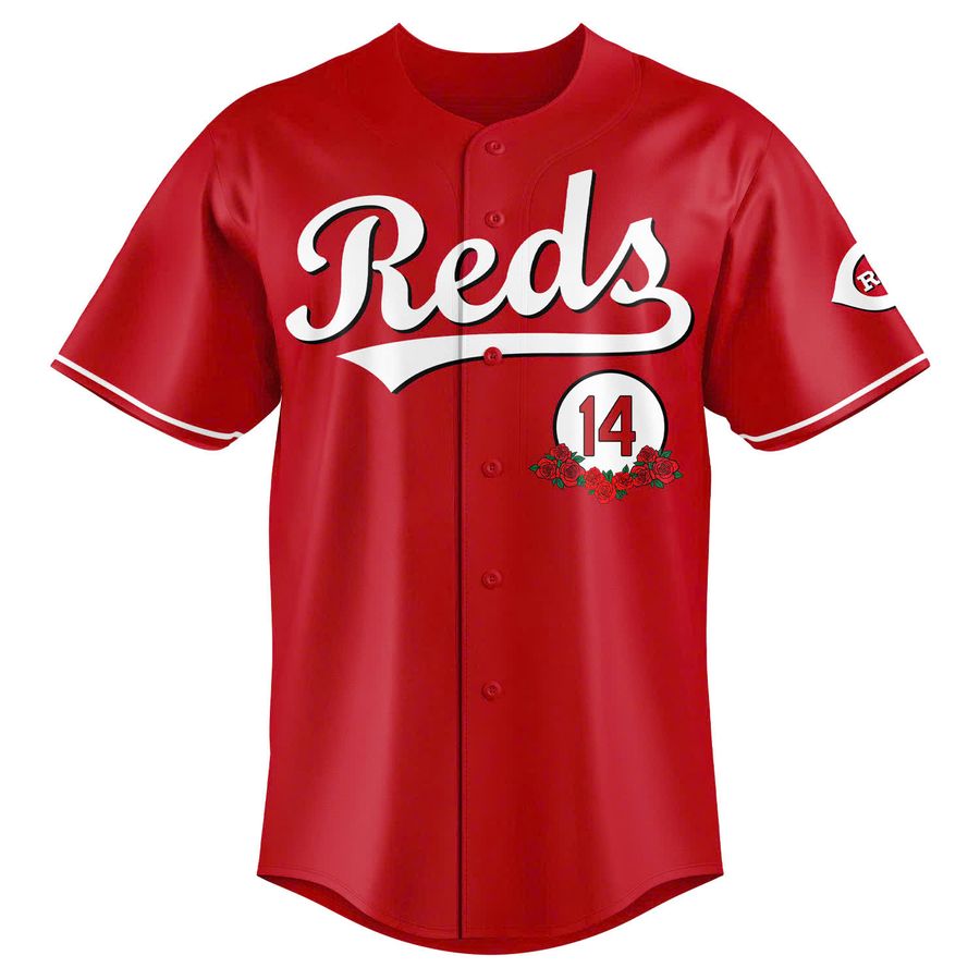 Cincinnati Reds 2025 Pete Rose Day Baseball Jersey Red