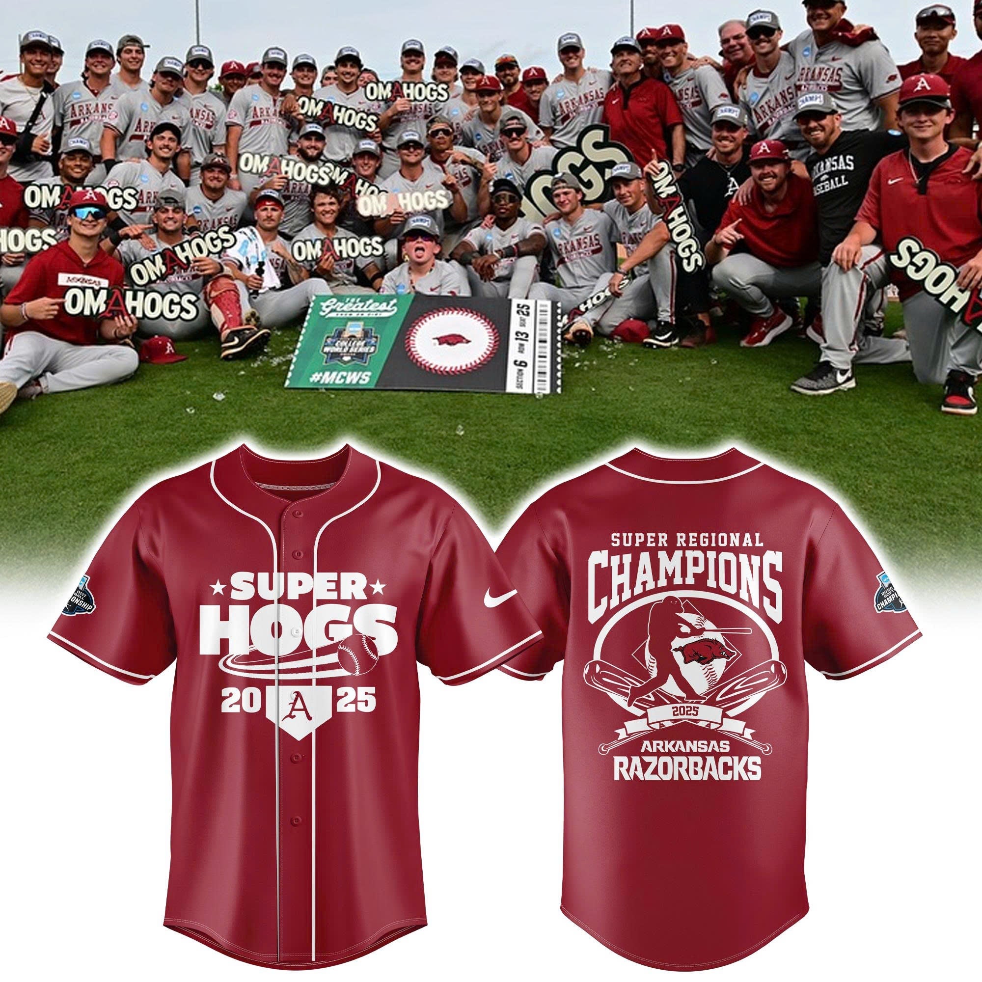 Arb X Regional Champions 2025 Baseball Jersey