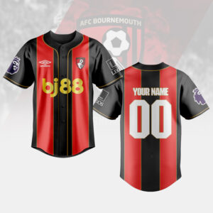AFC Bournemouth Baseball Jersey For Sport Teams Fans