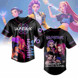 Kpop Demon Hunters Baseball Jersey Gift For Sport Teams Fans