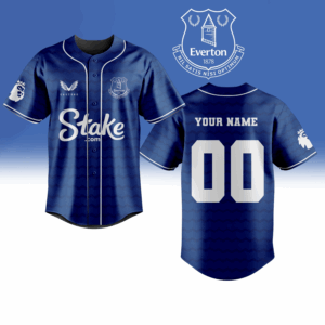 Everton Baseball Jersey Gift For Sport Teams Fans