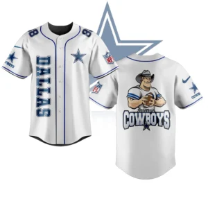 Dallas Cowboys Baseball Jersey Gift For Sport Teams Fans