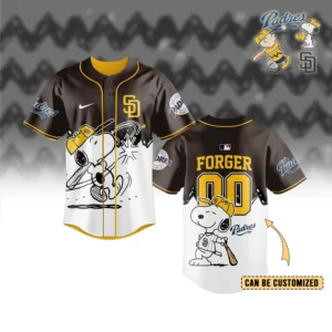 San Diego Padres x Peanuts Baseball Jersey For Sport Teams Fans