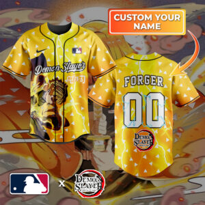 x Demon Slayer Baseball Jersey For Fan