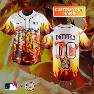 Forger x Demon Slayer Baseball Jersey For Sport Teams Fans