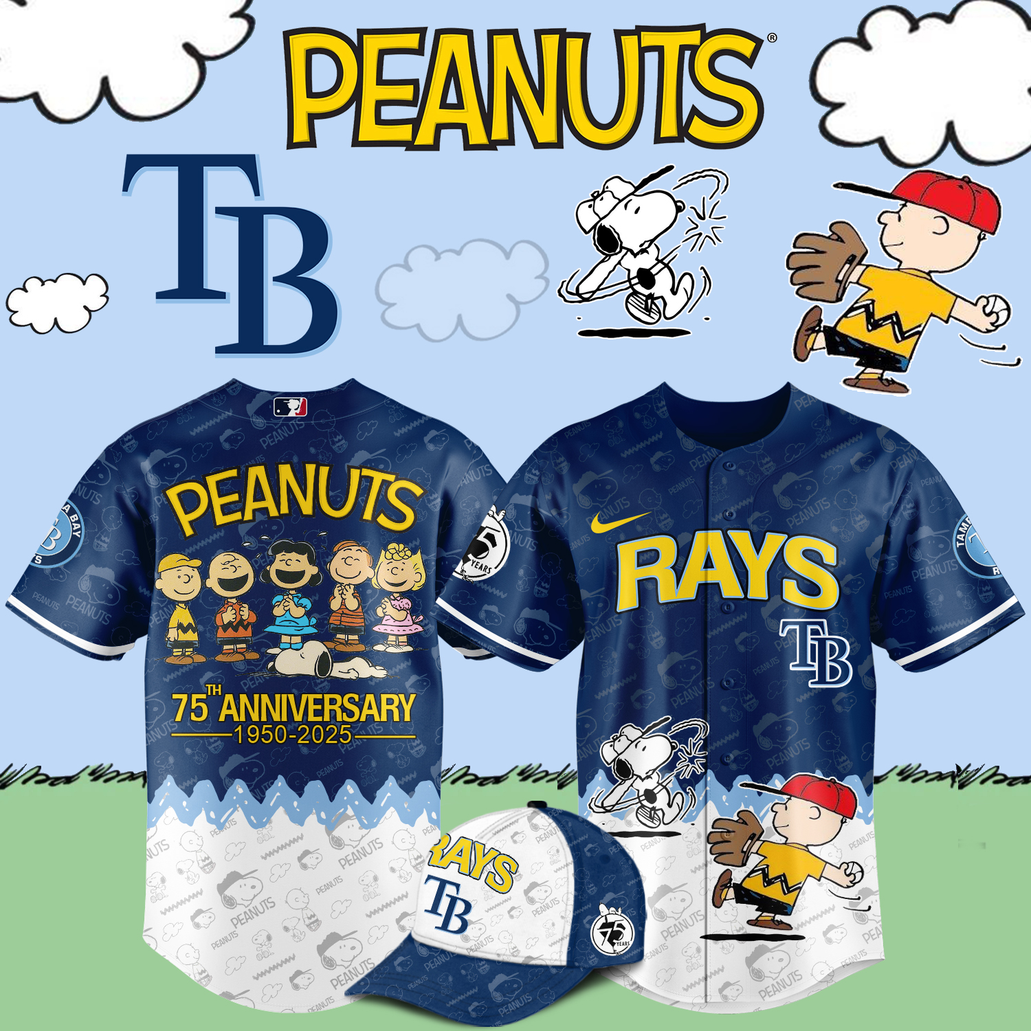 Texas Rangers x Snoopy Peanuts Baseball Jersey For Sport Teams Fans