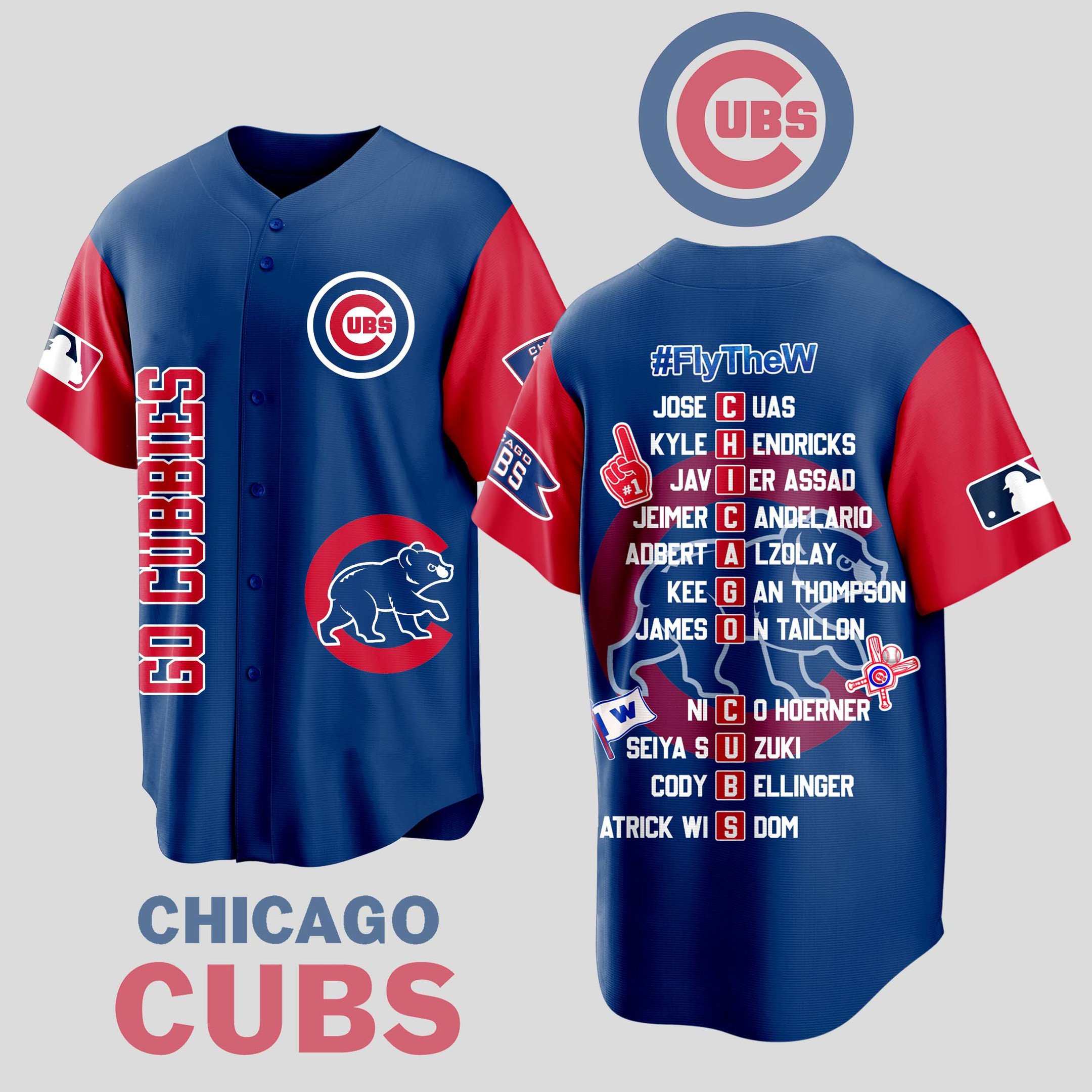 Chicago Cubs Baseball Jersey For Sport Teams Fans