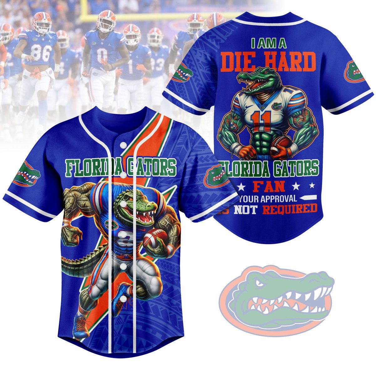 Florida Gators Baseball Jersey For Sport Teams Fans