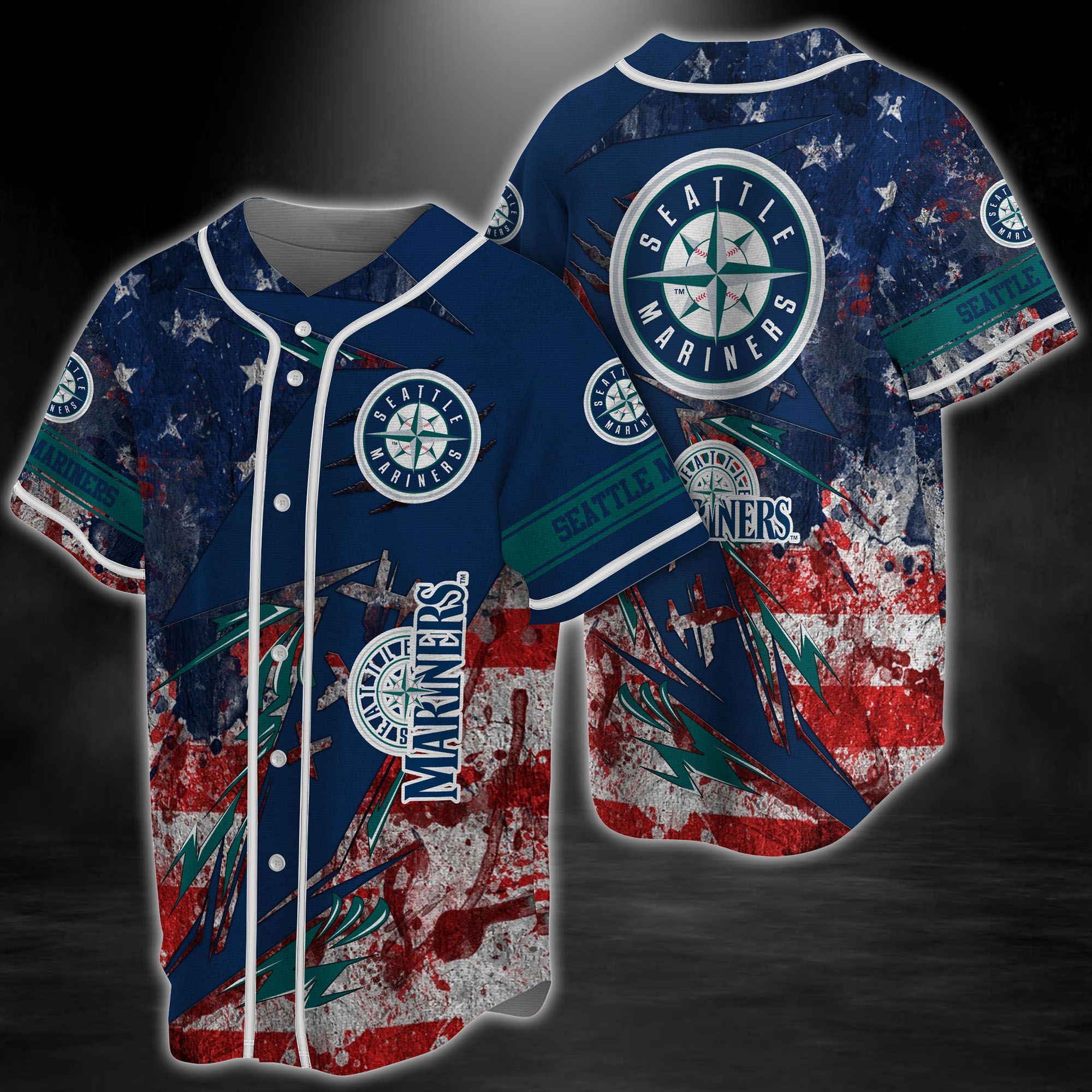 Seattle Mariners MLB Baseball Jersey BJ2433