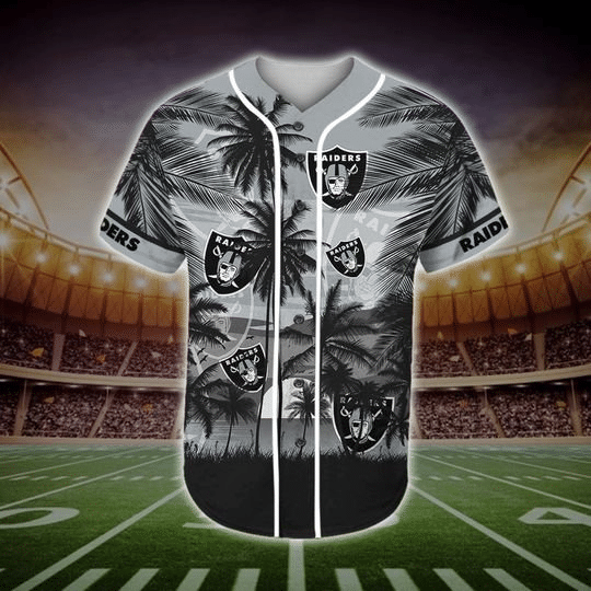 Las Vegas Raiders Tropical Baseball Jersey BJ1107