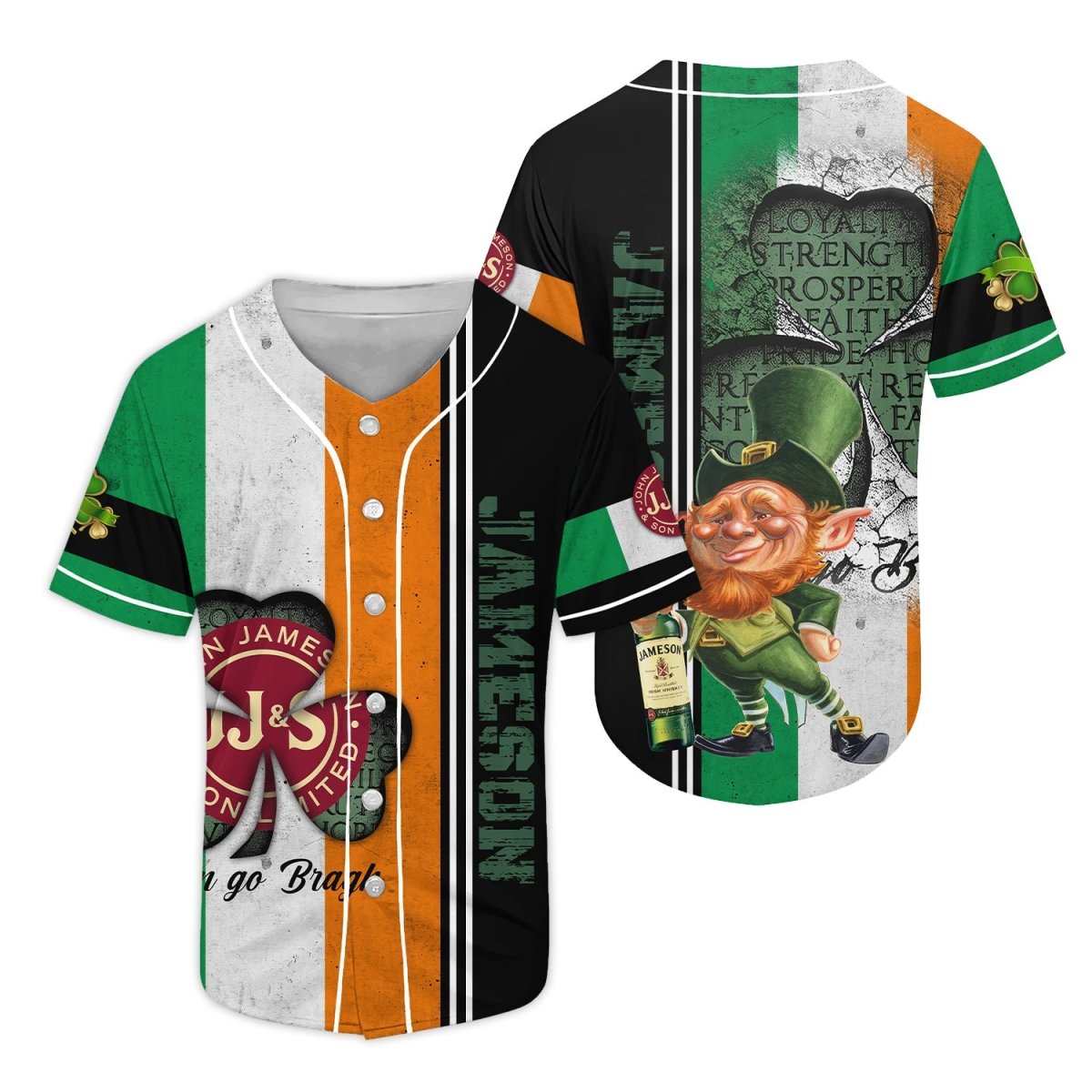 Jameson Irish St. Patrick'S Day Baseball Jersey
