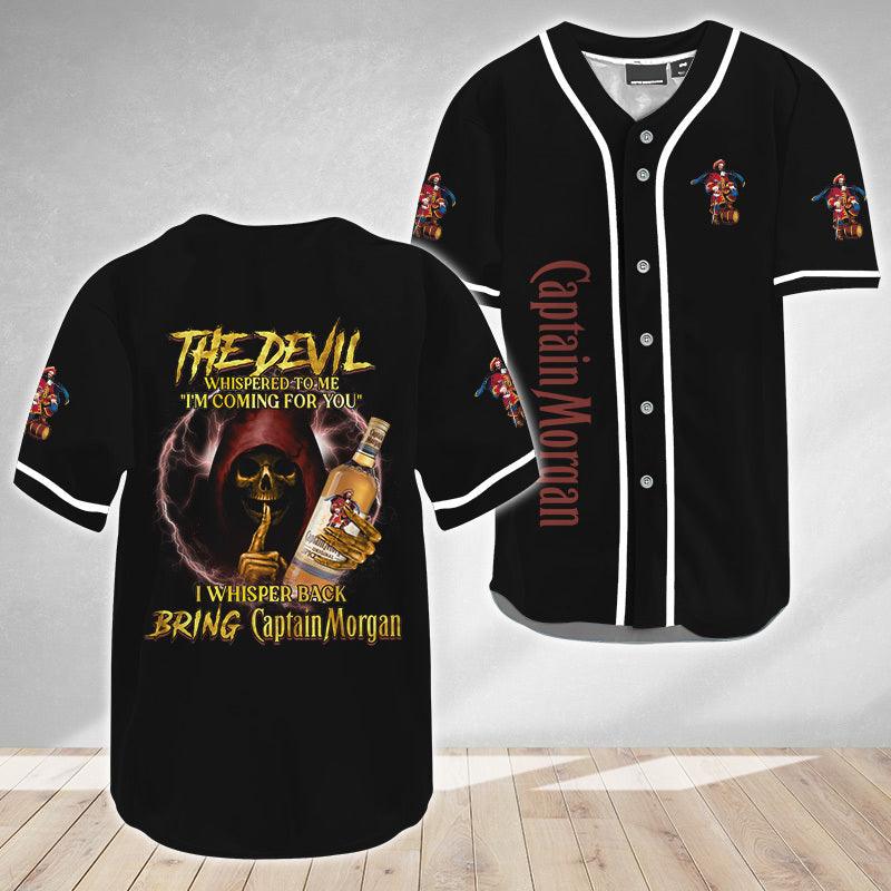 Captain Morgan Bring From The Devil Baseball Jersey