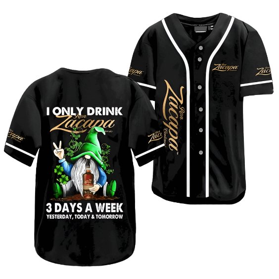 Ron Zacapa Of Gnome Baseball Jersey