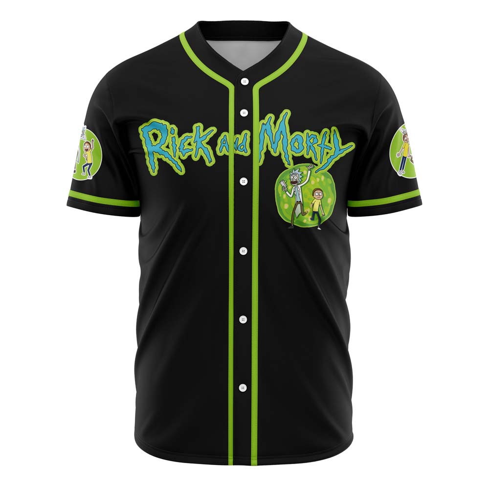 Rick And Morty Baseball Jersey New Season For Men Women And Kid