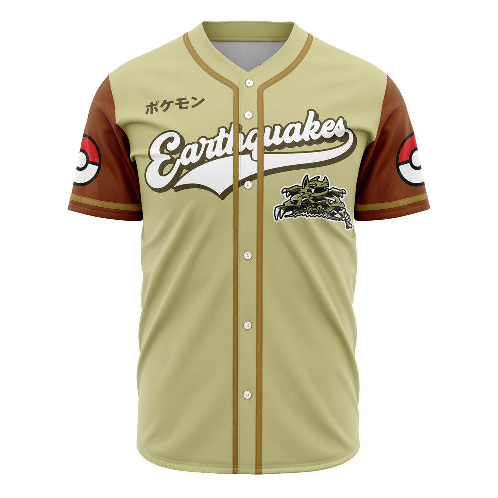 Pokemon Earthquake Baseball Jersey New Season For Men Women And Kid