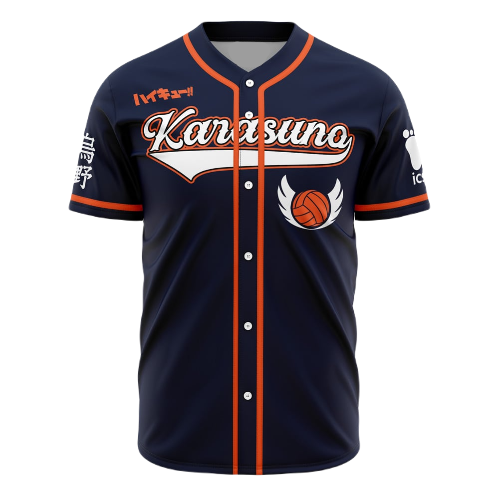 Anime-Inspired Volleyball Baseball Jersey