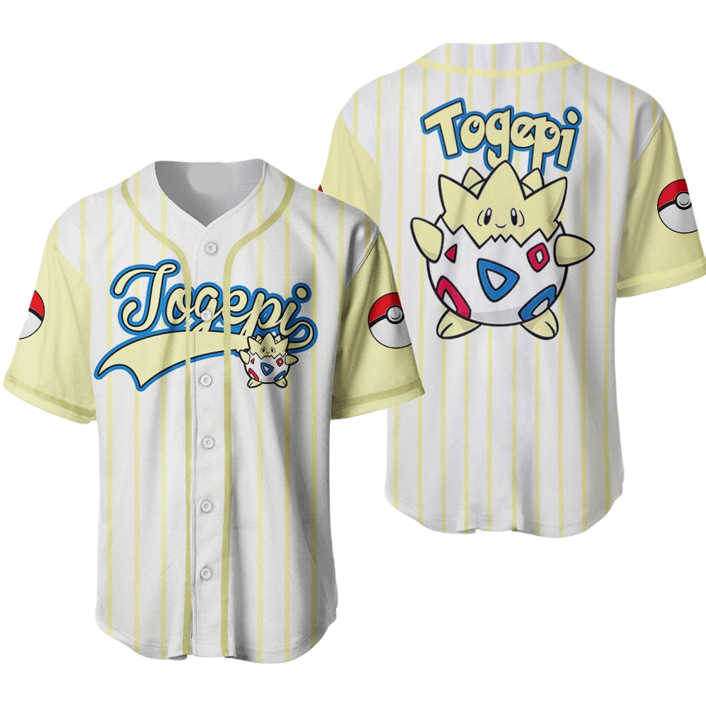 Togepi Baseball Jersey New Season For Men Women And Kid