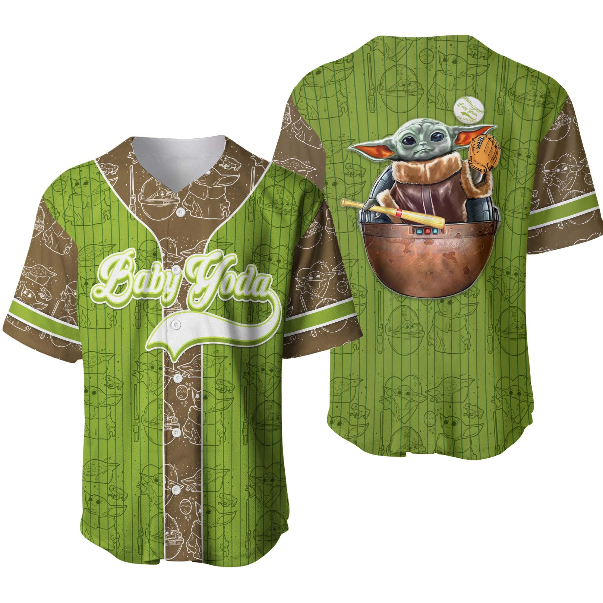 Limited Edition Baby Yoda Baseball Jersey New Season For Men Women And Kid