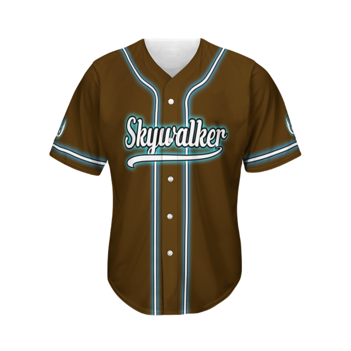 Skywalker Custom Brown Baseball Jersey New Season For Men Women And Kid