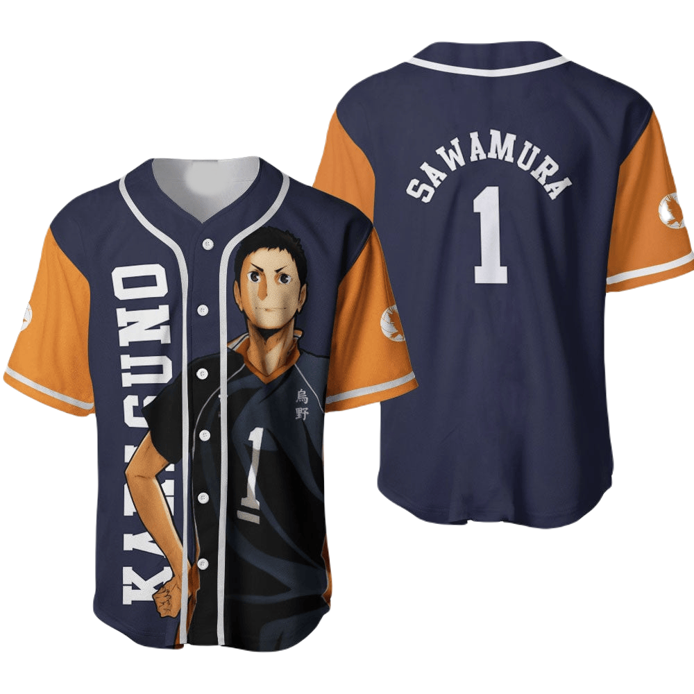 Anime-Inspired Sawamura Baseball Jersey New Season For Men Women And Kid
