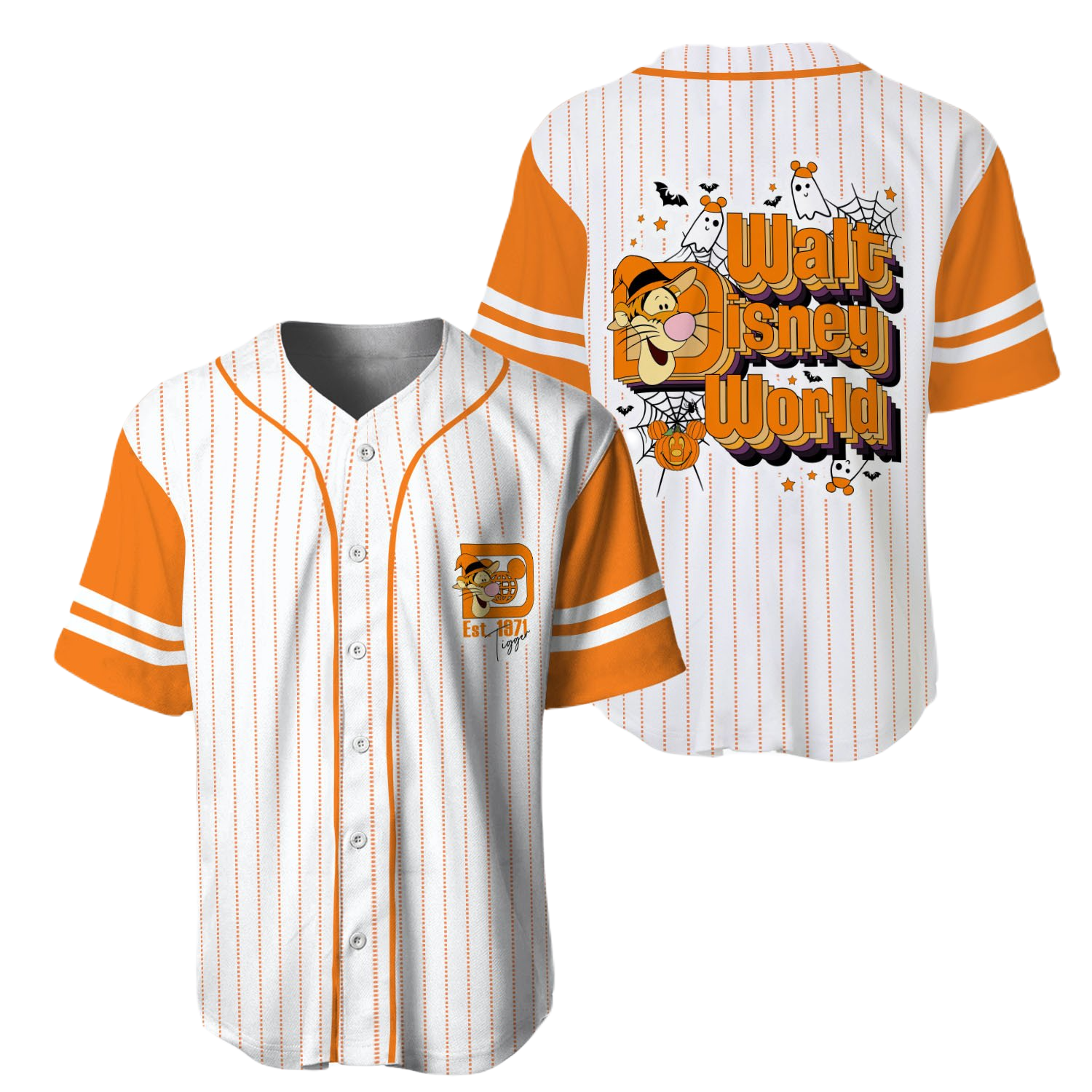 Disney Halloween Baseball Jersey New Season For Men Women And Kid